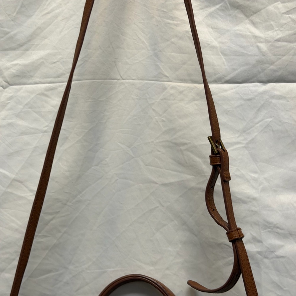 Universal Thread Tan Leather Handbag - image 3